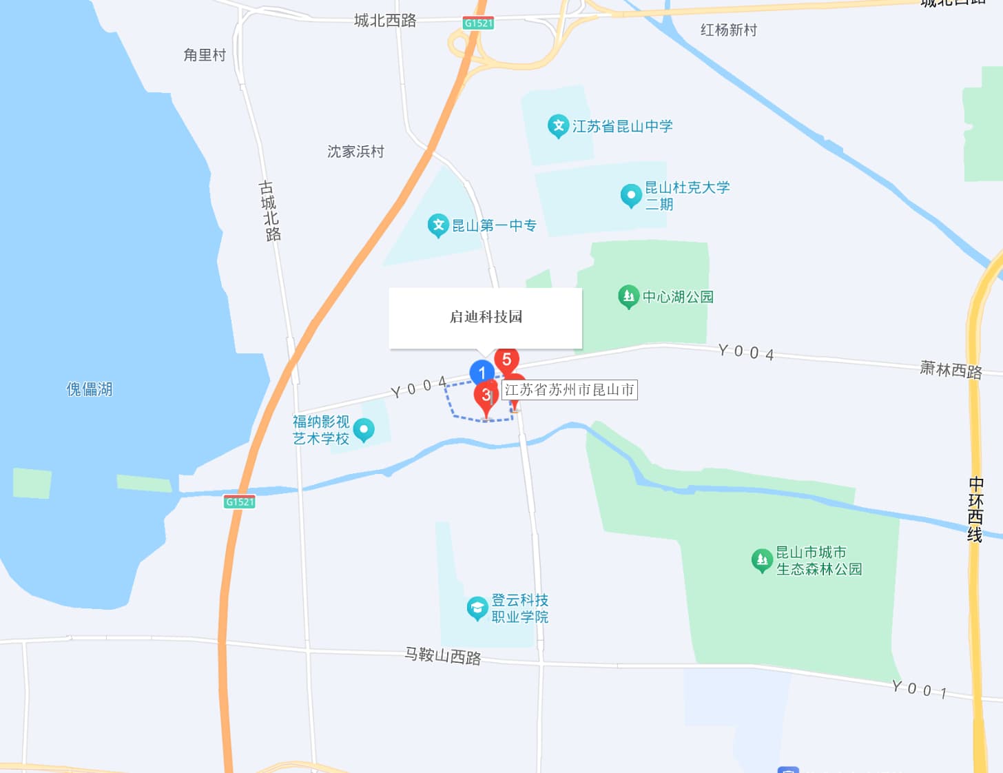 公司地理位置